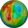 Arctic Ozone 2016-02-21